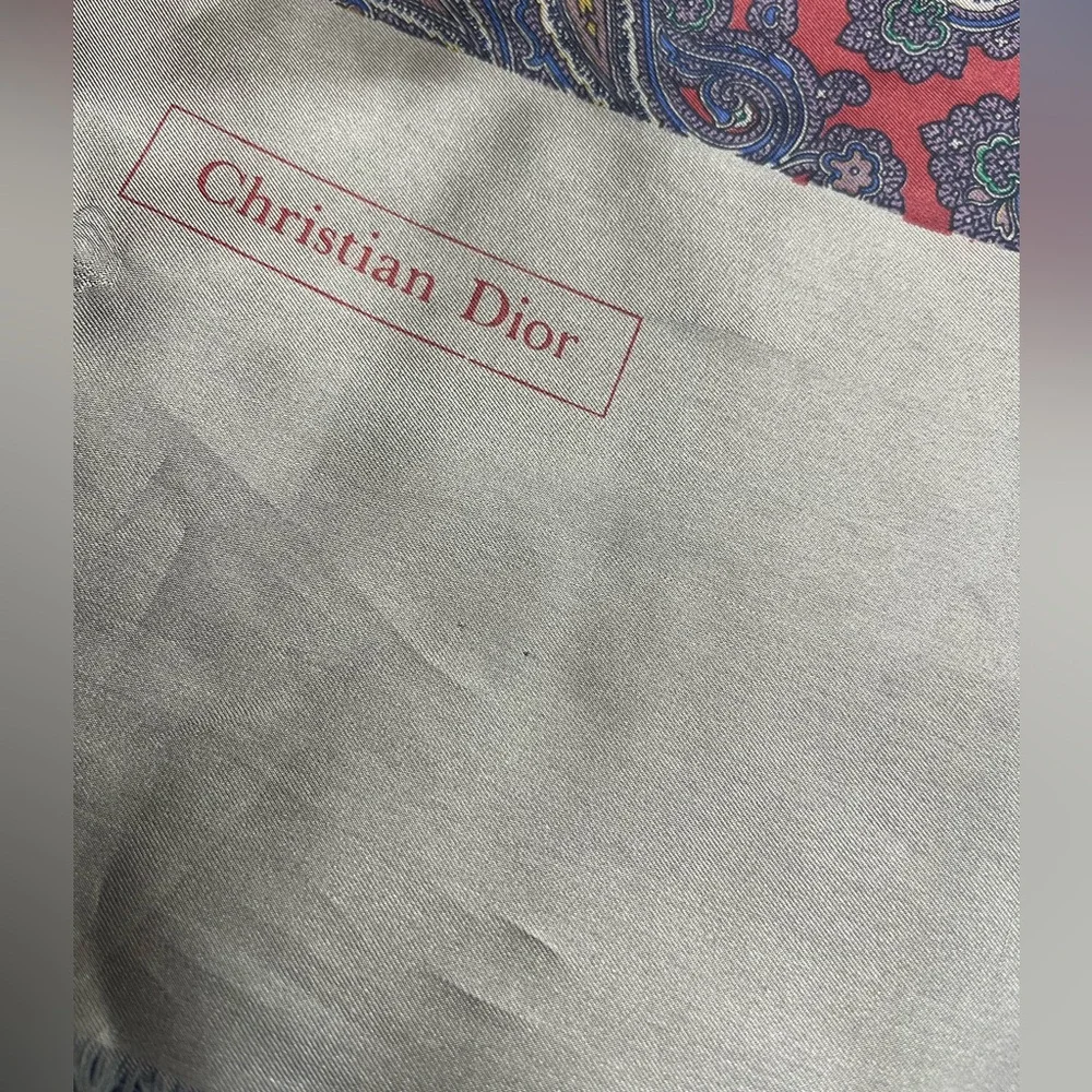 Christian Dior gents scarf